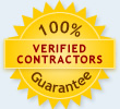 100% Verfied Contractors Guarantee